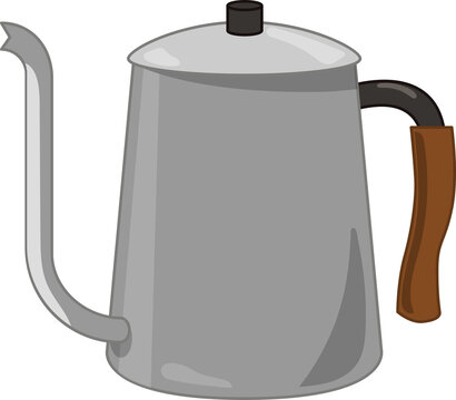 Pot Isolated Coffee Clipart Illustration Png