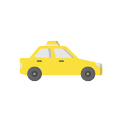 Fototapeta na wymiar Taxi icon design template vector illustration
