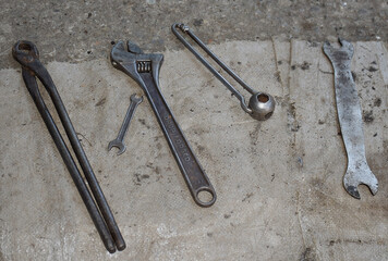 Various tools for mechanical work