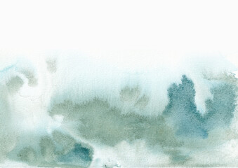 Watercolor hand drawn background