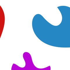 Abstract Shapes Pastel Background
