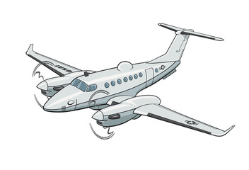 MC-12 military aircraft