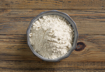 bowl of flour