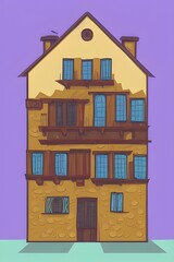 Illustration of a house