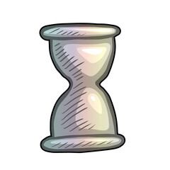 Hourglass icon vector illustration isolated on white background