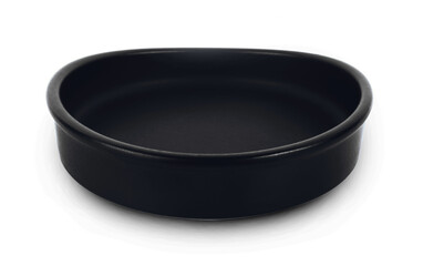 empty bowl isolated on white background.