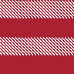 Diagonal Stripe Fair Isle Seamless Pattern Design