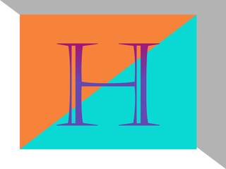 H letter logo H vector logo H initial   icons 