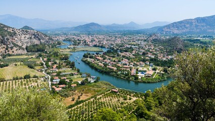 TURKEY - PANORAMIC VIEW OF DALYAN - 2022 - JOHANN MUSZYNSKI