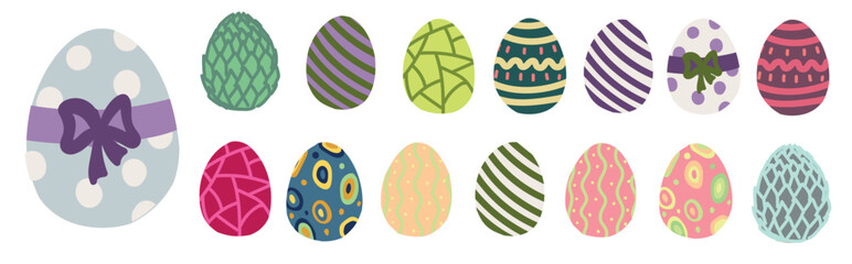 Easter eggs set