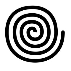 Swirl with transparent background. PNG with transparent background.