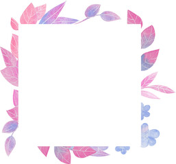 Obraz premium Romantic watercolor collection