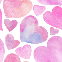 Romantic watercolor collection