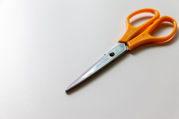 ステンレス製のハサミ