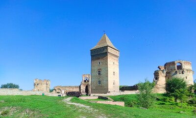 Fototapeta na wymiar Bač Fortress – Bač, Serbia. 