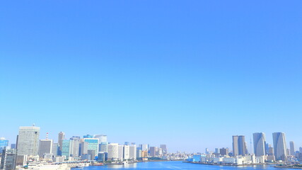 Obraz premium Sky, Blue sky, Metropolitan area