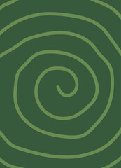 Abstract poster in retro asian style for your banner, flyer or business card. Modern, trendy colors, minimalism art.