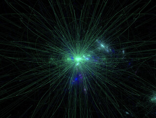 Fototapeta premium Imaginatory fractal abstract background Image