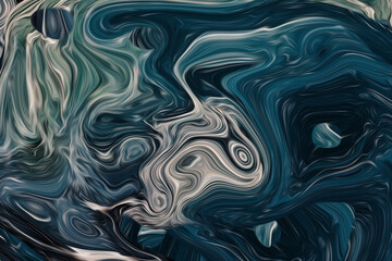 Obraz premium colorful, marble texture painting .rainbow psychedelic swirl trippy artwork abstract acrylic background