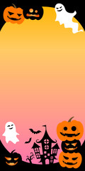 ハロウィン　フレーム