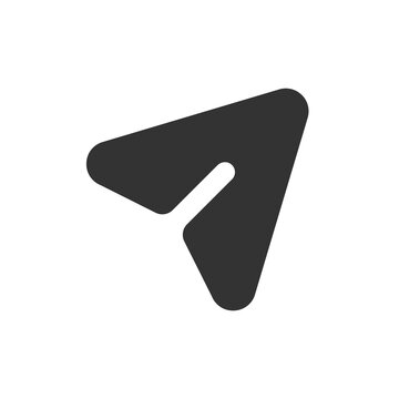 Paper Plane Icon. Email Message Symbol. Send Sign. Paper Airplane Line Logo In Png Flat Style.