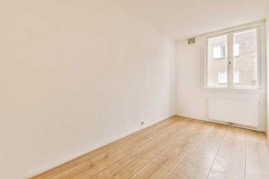 Empty room of a modern flat