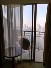 Sacada na frente do Rio Nilo no Cairo