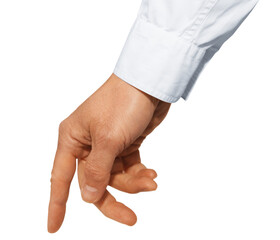 Gesture series: index finger