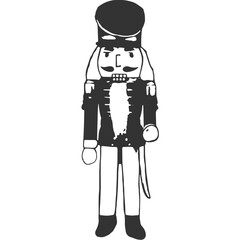 Nutcracker Vintage Illustration Vector