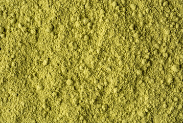 dry henna powder, lawsonia inermis, powdered leaves from henna tree or mignonette tree or egyptian...