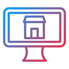 Online Shop Icon Style