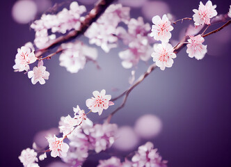Sakura Tree on focus