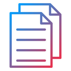 Obraz premium Files Icon Style