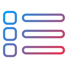 Obraz premium Menu Icon Style