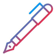Fountain Pen Icon Style