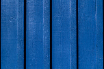 Fond bois peint bleu