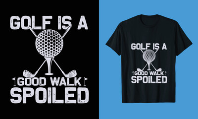 Golf T-shirt Design, Dad Retro T-shirt Design, 