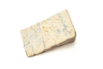 gorgonzola cheese isolated white background