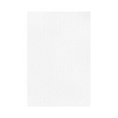 Blank white paper sheet isolated 