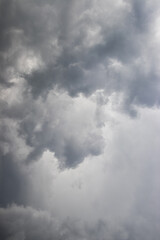 Fototapeta na wymiar Dramatic rain sky