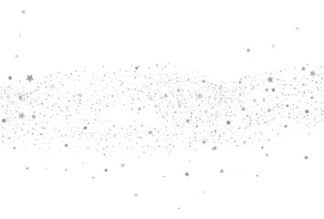 Light silver glitter confetti background. White festive texture.