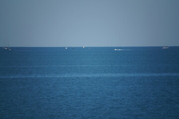 Fototapeta premium boat on the sea