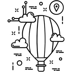 Discover Line Vector Icon