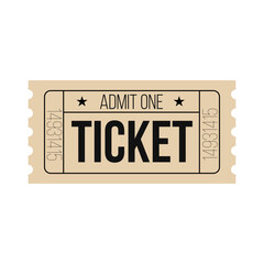 admit one ticket