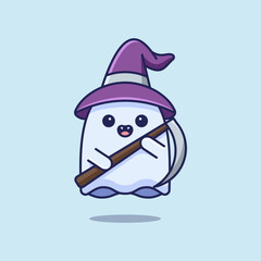 CUTE GHOST BRINGS A AXIS