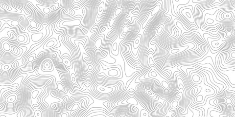 Abstract background with seamless pattern and Background of the topographic map. Topographic map lines, contour background. Geographic grid, vector . Geography scheme and the terrain path. Wide size.	