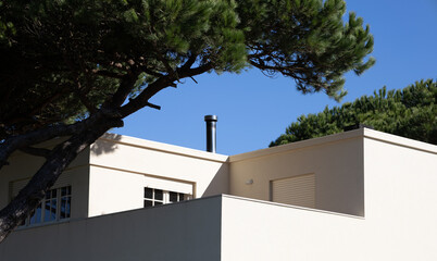 Architecture in different shapes and styles