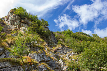 Fototapeta na wymiar Landscape in Austian Alps, Austria