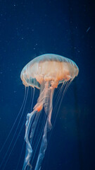 jelly fish in the sea