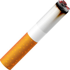 3D realistic cigarette tabacco